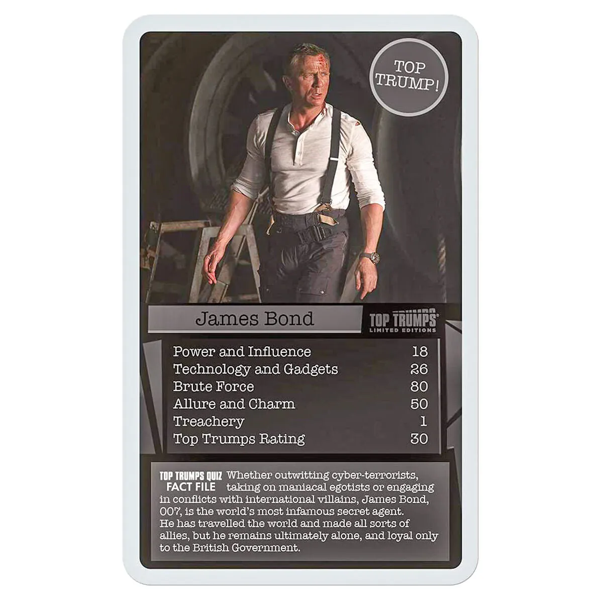 007 Every Assignment Top Trumps Limited Editions Card Game