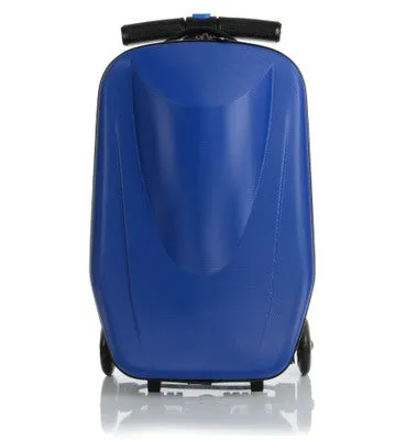 100%Pc Fashion 21 Inches Students Scooter Suitcase Boy Cool Trolley Case 3D Extrusion Business