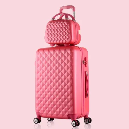 14 20 22 24 28Inches(Sold By 2 Pieces Set) Abs Pc Hardside Trolley Luggage