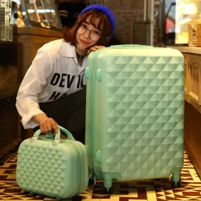 14 24 Inch Women Suitcase Spinner Wheel Girls Suitcase Rolling Luggageboxes Travel Bag Trolley Case