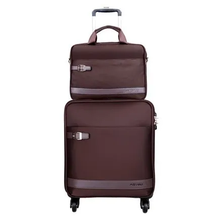 16/18/20/22/24 Inch Oxford Rolling Luggage Spinner Travel Luggage Hand Trolley Men Boarding