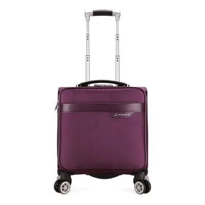 18 Fashion Trolley Luggage Women'S Universal Wheels Red Small Luggage Travel Bag Male Pu