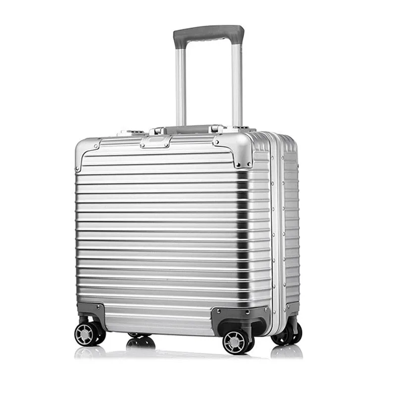 18Inch Captain Airborne Chassis Fashion Camera Box Aluminum Frame Luggage Men And Women Universal