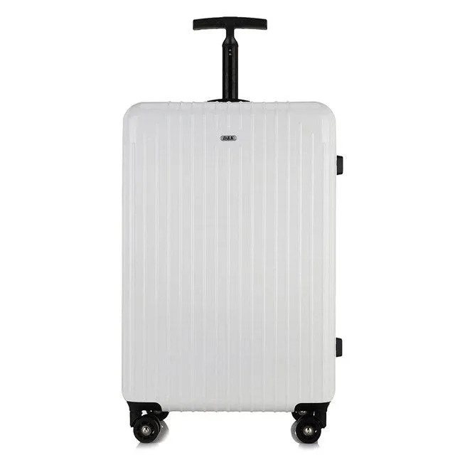 2018 High-End Business Ultra-Light Suitcase Single Pole Caster Trolley Case For Men And Women