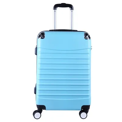 20/24 Inches Abs Girl Students Spinner Trolley Case Child Creative Travel Luggage Rolling