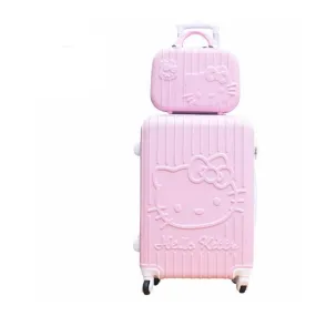 20" 24" Women Travel Luggage Case Spinner Suitcase Men Travel Rolling Case Wheels Lady Travel