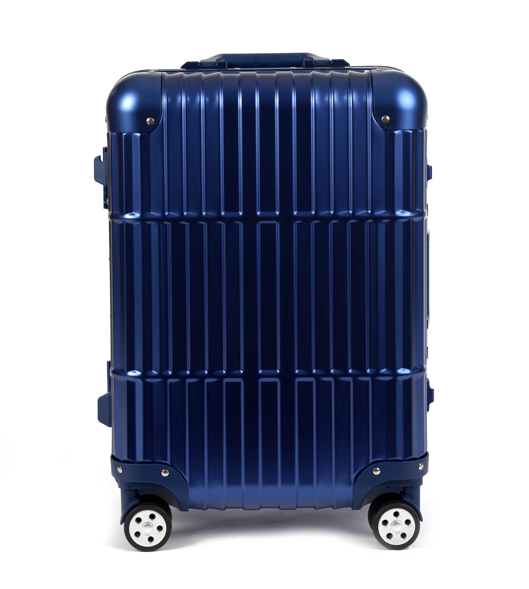 20" Aluminum Luggage Carry-On (Blue)