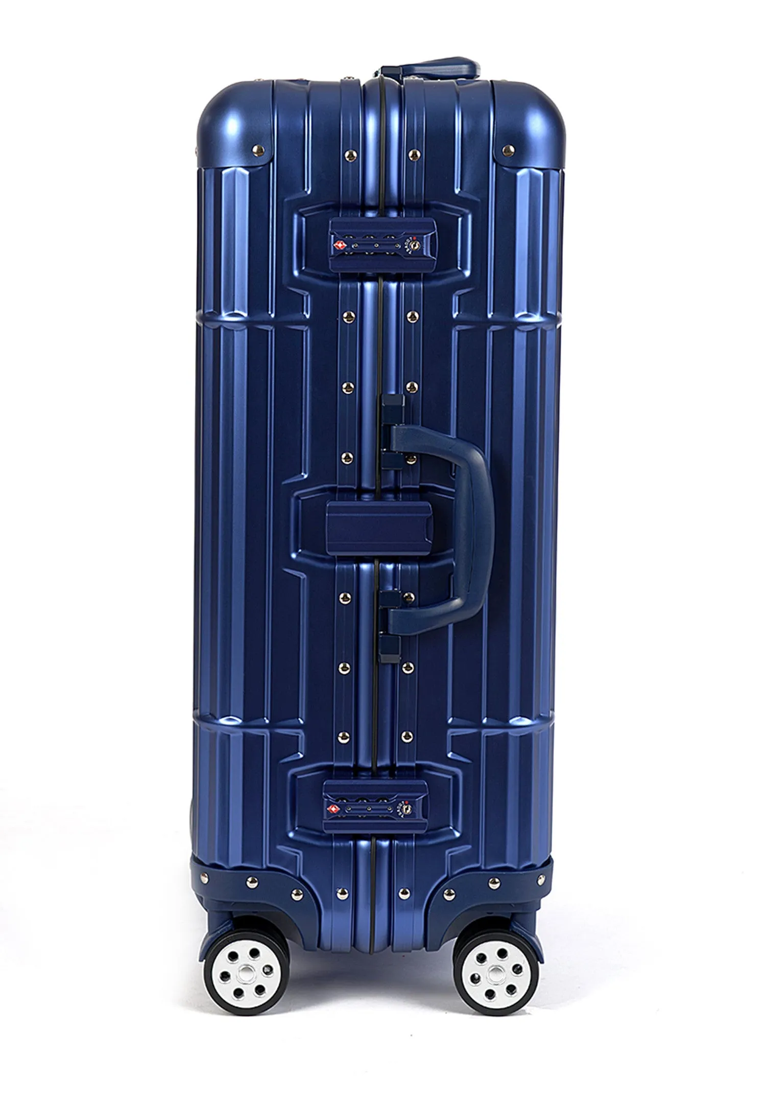 24" Aluminum Luggage (Blue)