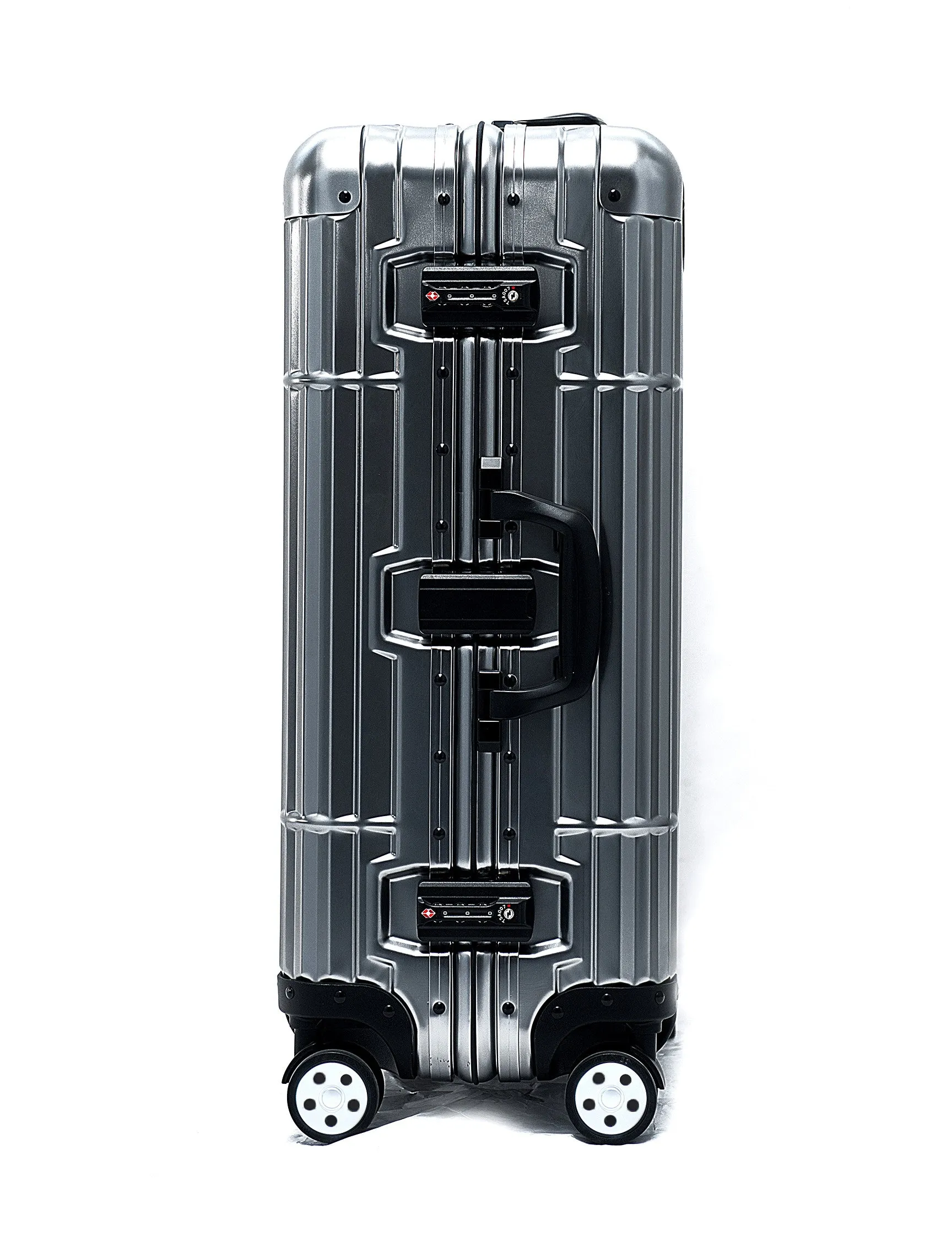 24" Aluminum Luggage (Gunmetal)