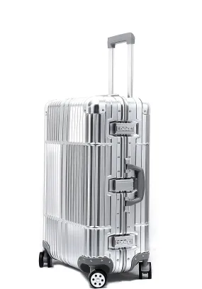 28" Aluminum Luggage (Silver)