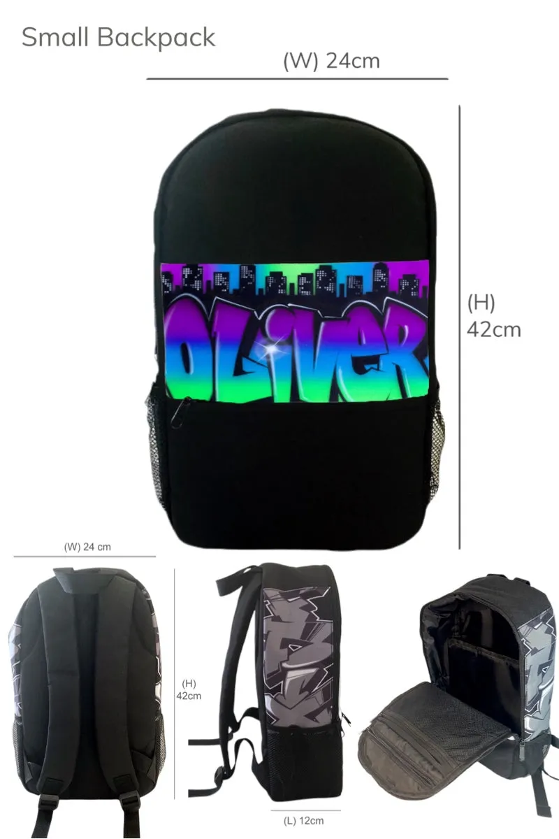 3 Colour City Style Backpack and Cap Combo (4)