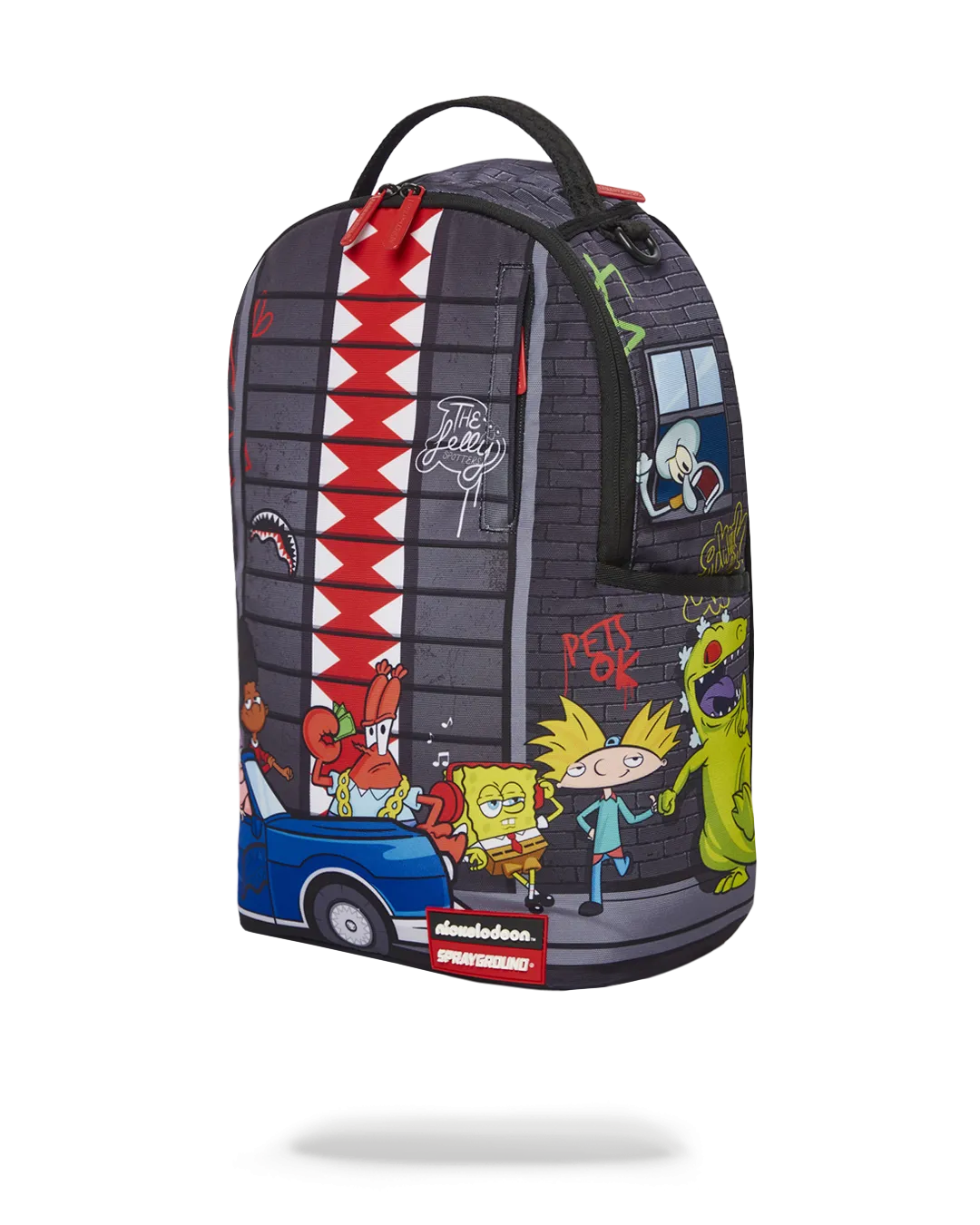 90s NICK VERTICAL SHARK BACKPACK (DLXR)