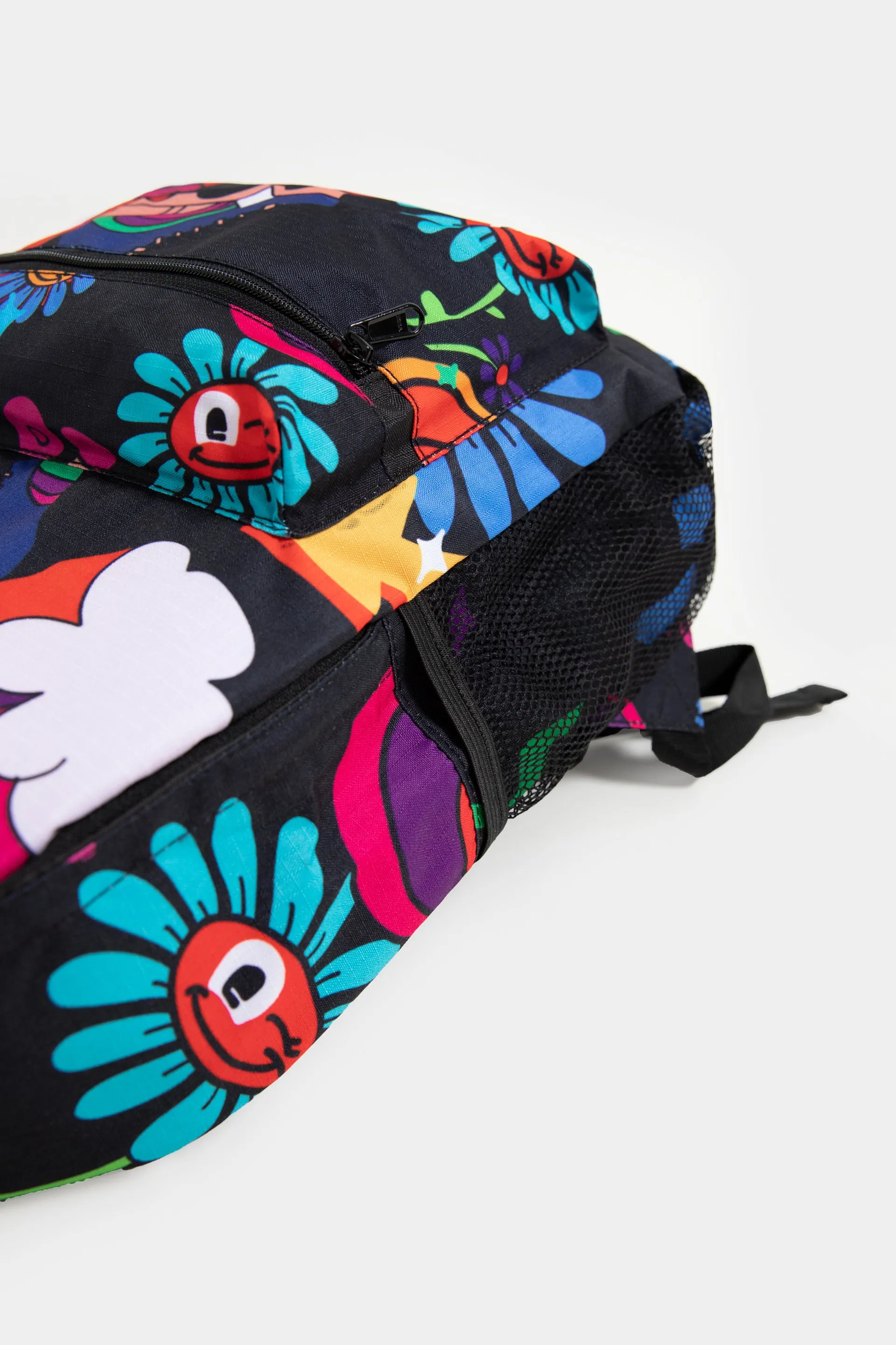 All-Over Floral Print Backpack