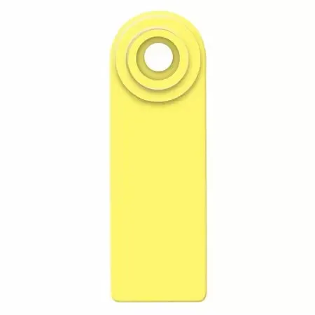 Allflex Global Sheep Ear Tags - Blank Sheep Id Tags Yellow 25 Ct