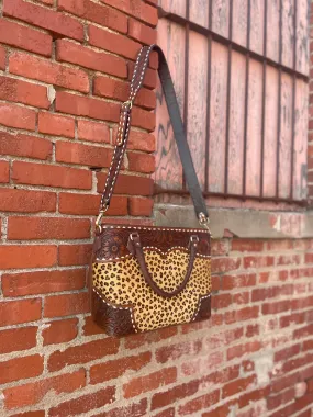 American Darling Leopard Cowhide Purse/Tote