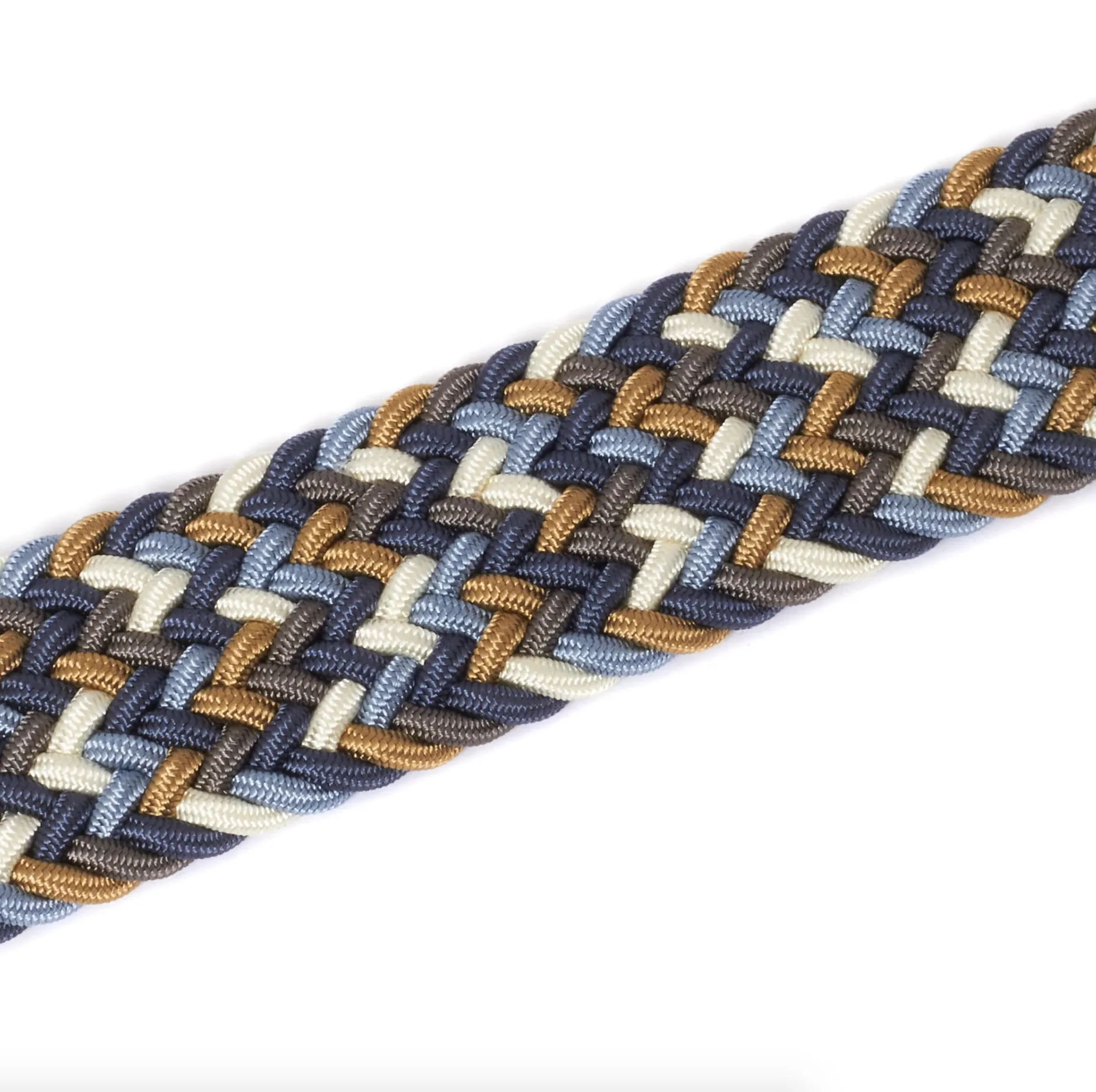 Andersons | Multi/Blue Woven Textile Belt