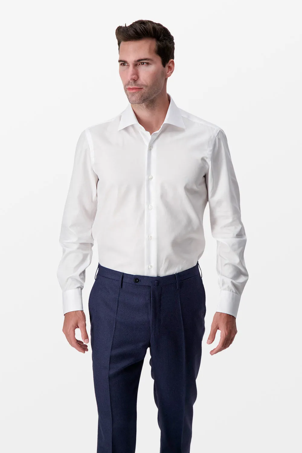 Barba Napoli White Journey Classic Shirt