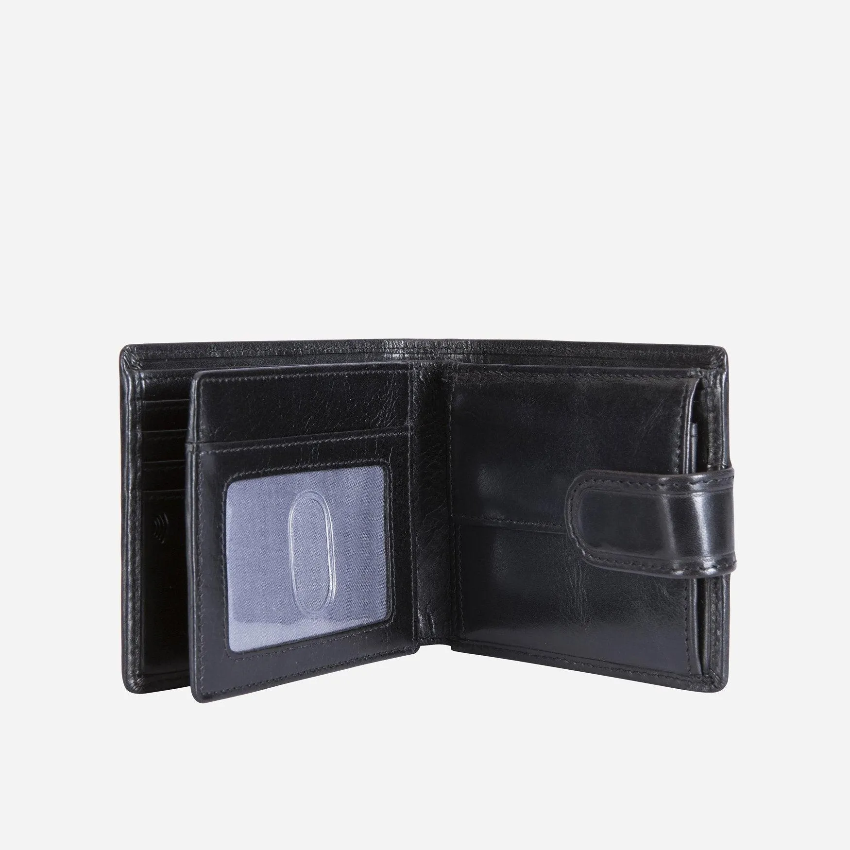 BIFOLD WALLET WITH COIN AND ID WINDOW-2791XBLG