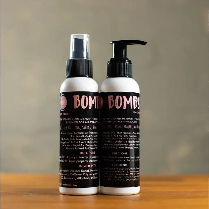 Bombshell Hair Growth Treatment & Spray for Women