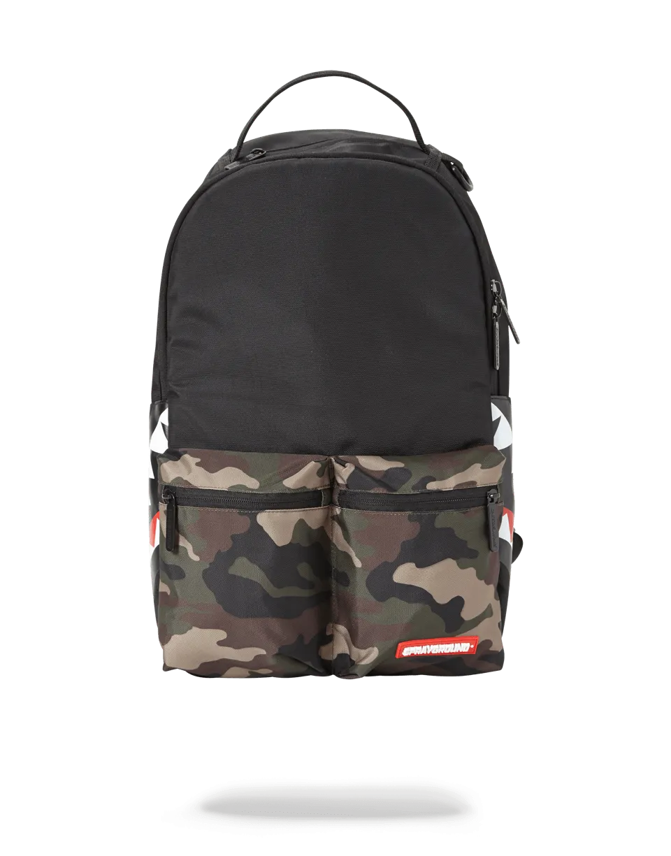 CAMO SIDE SHARK DOUBLE CARGO