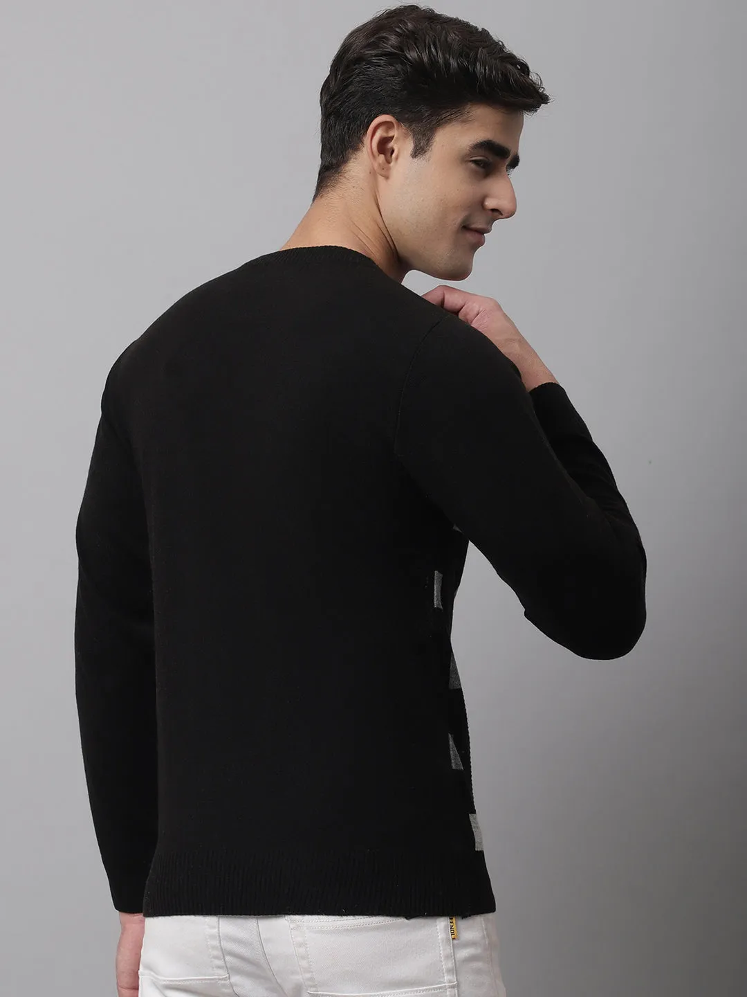 Cantabil  Black Men Sweater