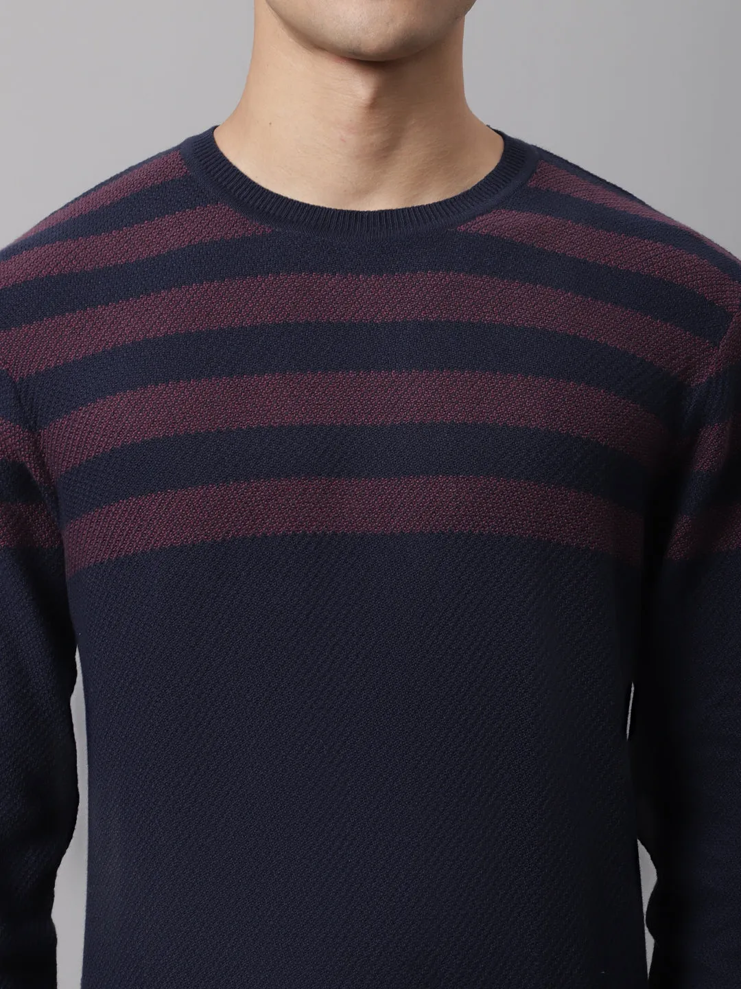 Cantabil  Navy Men Sweater