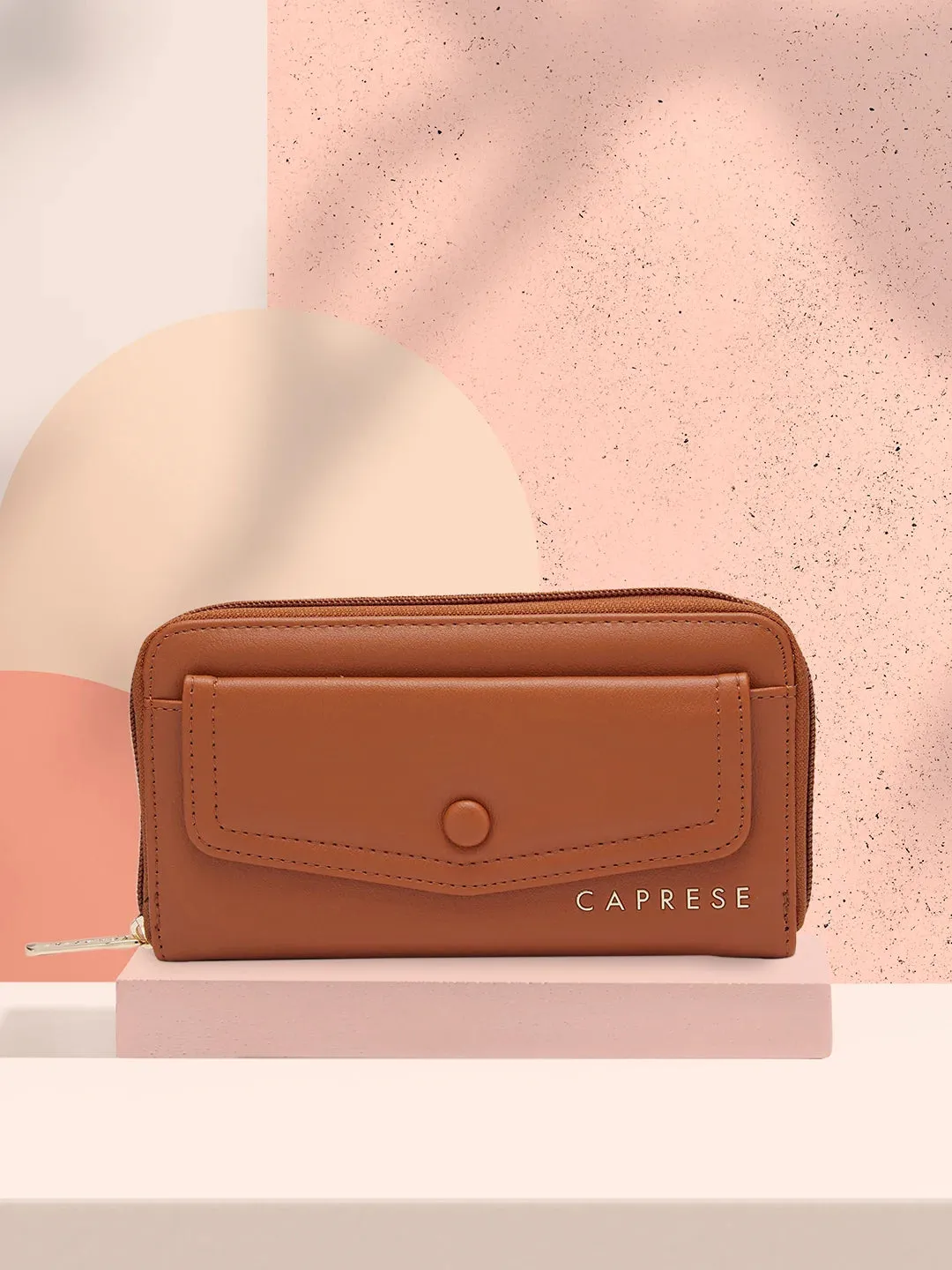 Caprese Mischa Wallet Medium Tan