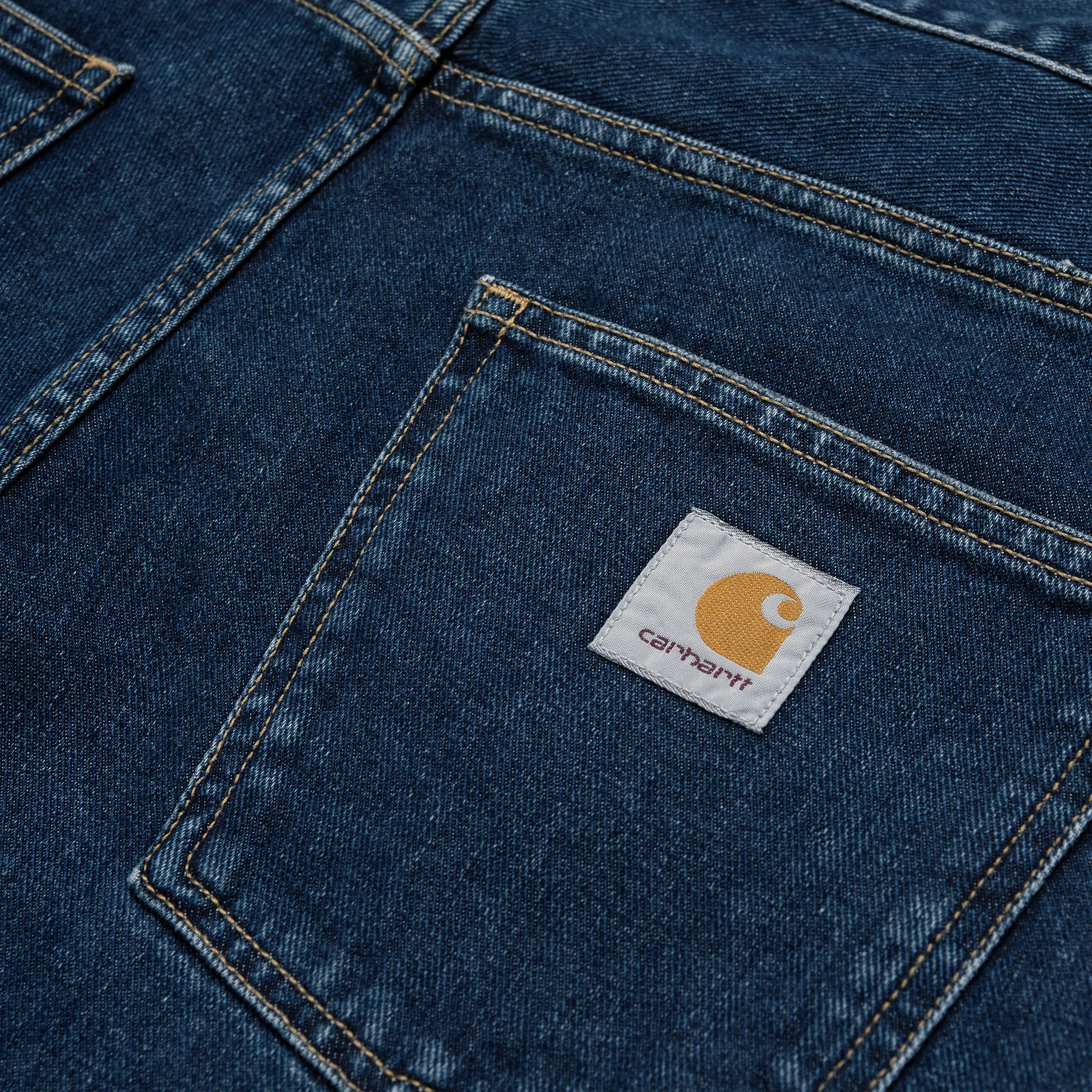 Carhartt Newell Pant 100% Organic Cotton 'Maitland' Denim Stone Wash