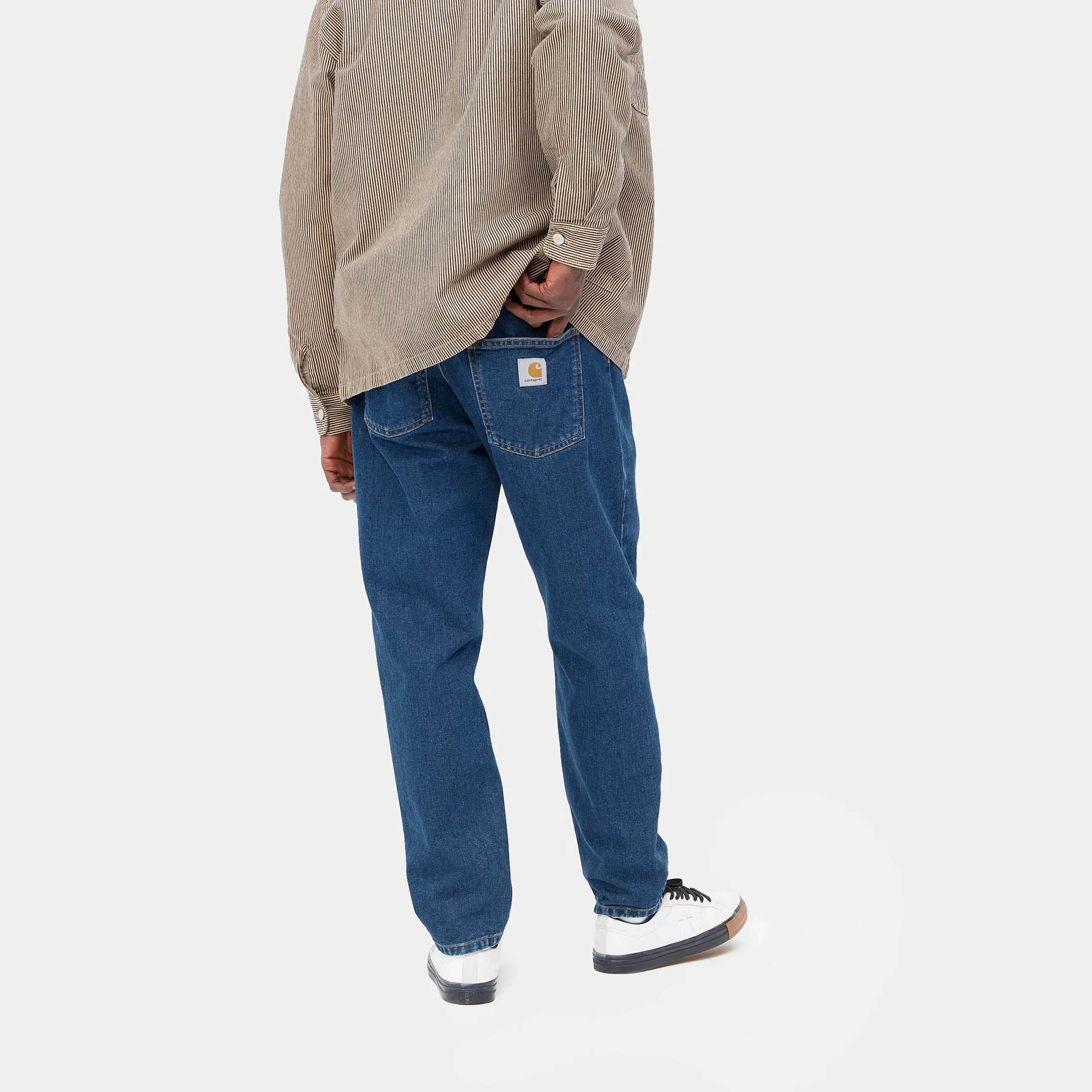 Carhartt Newell Pant 100% Organic Cotton 'Maitland' Denim Stone Wash