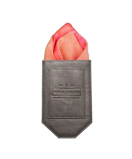 Chocolate Brown Pocket Square Holder