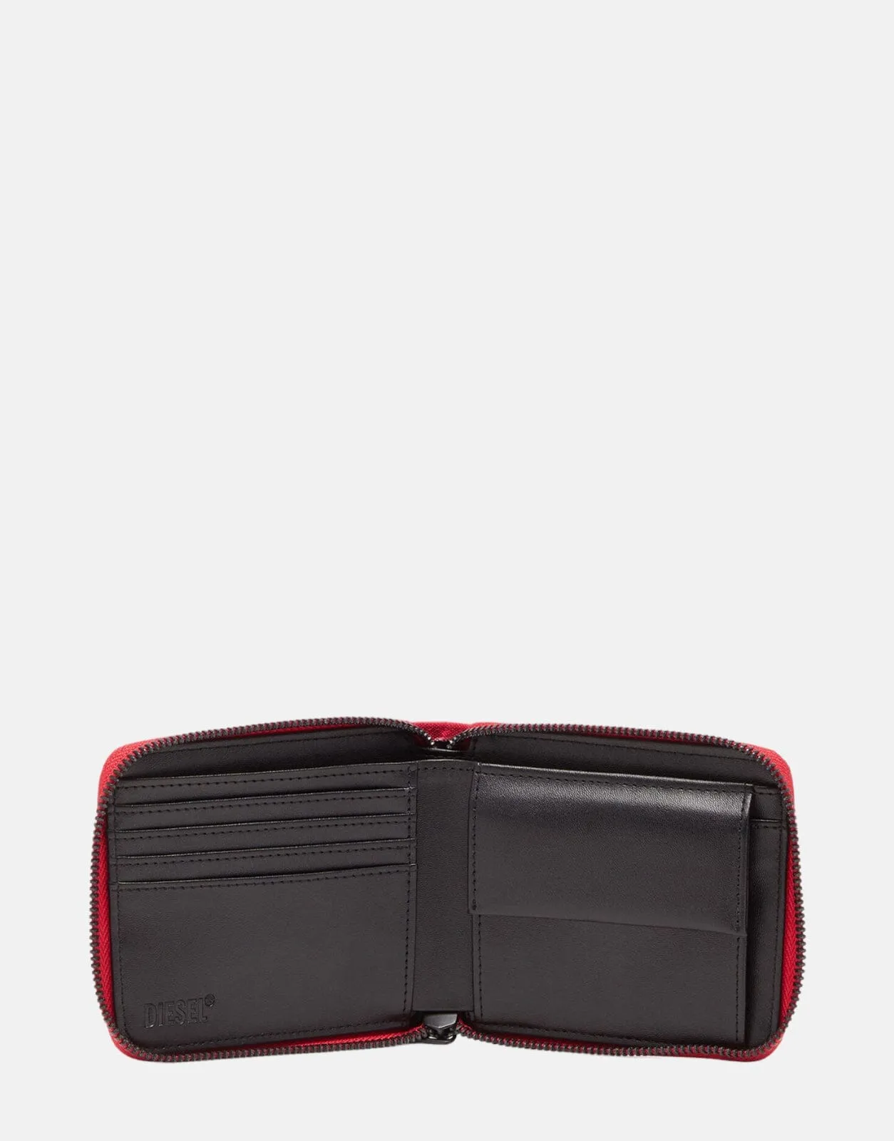 Diesel Rave Bi-Fold Coin Zip Wallet