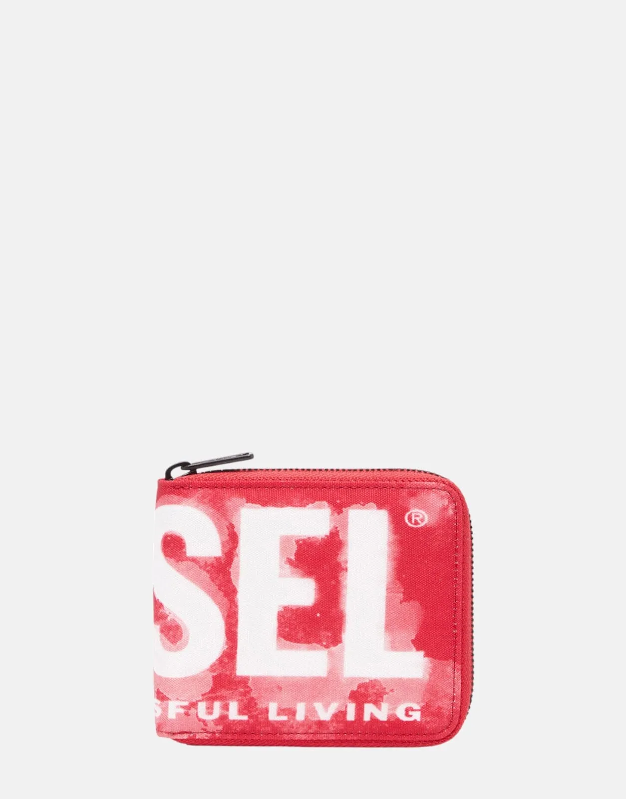 Diesel Rave Bi-Fold Coin Zip Wallet