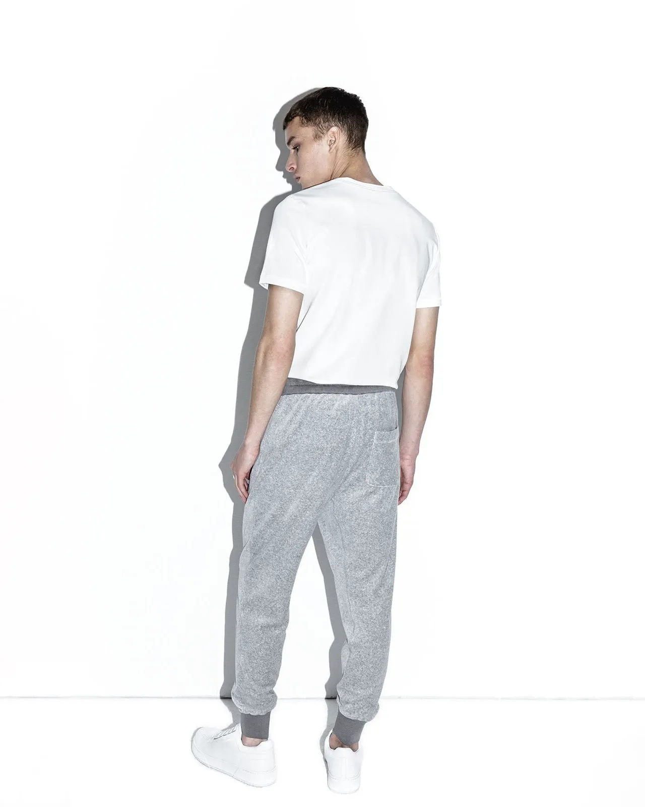 Dropped Rise Tapered Sweatpant