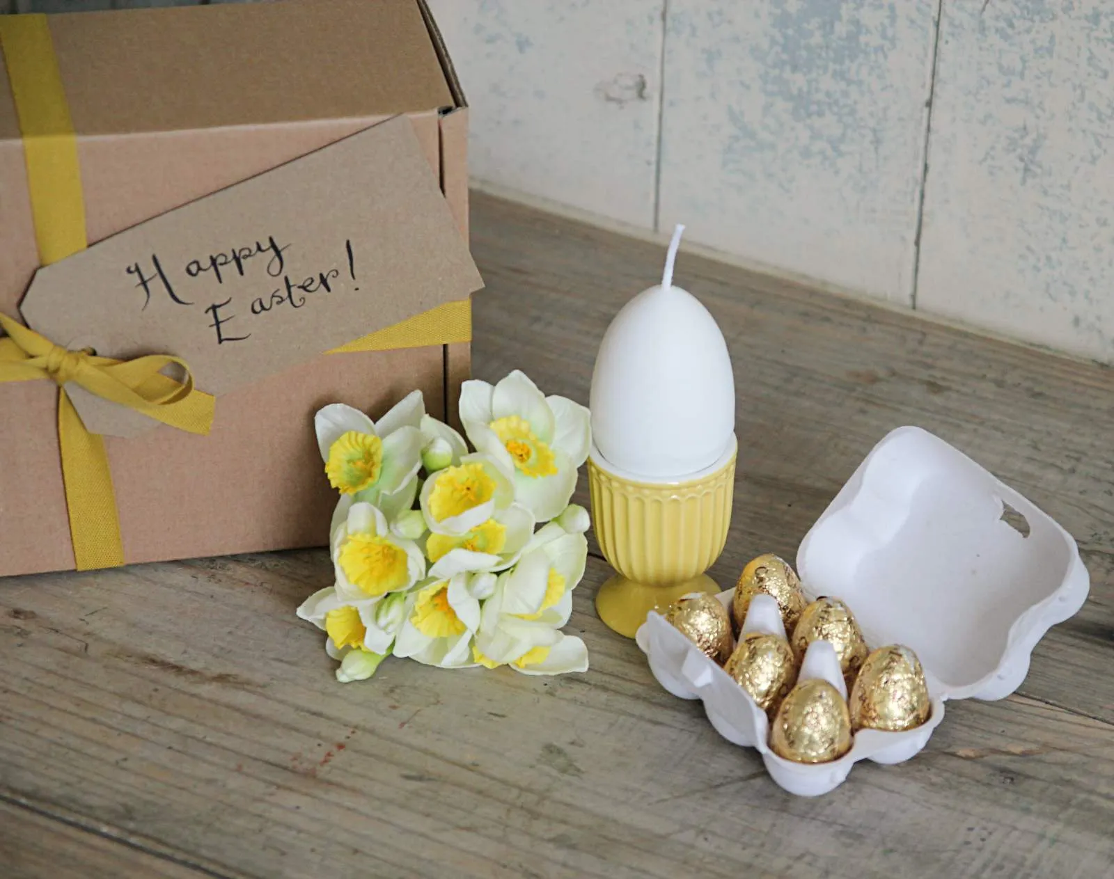 Easter Gift Box - Daffodils & Eggs