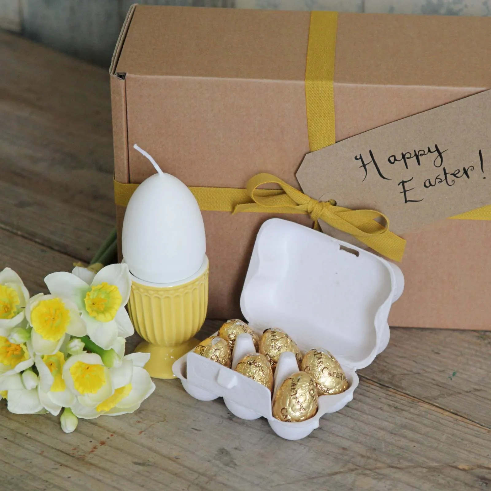 Easter Gift Box - Daffodils & Eggs