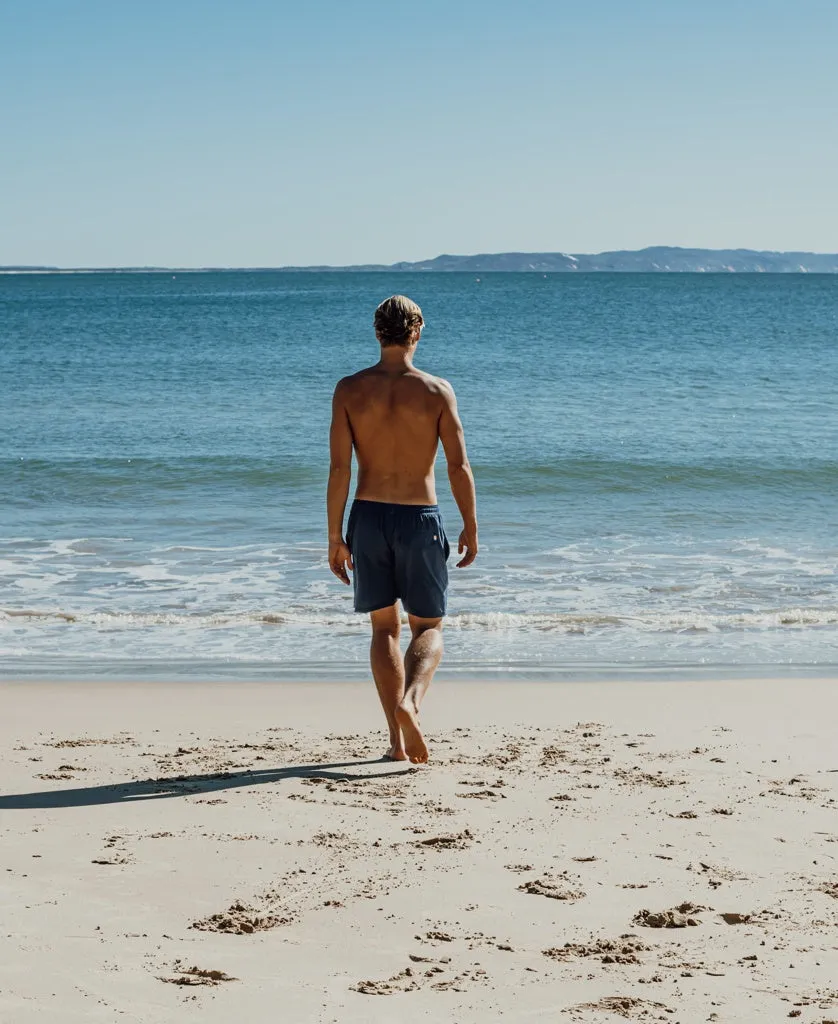 Elastic Waist Boardie | Navy