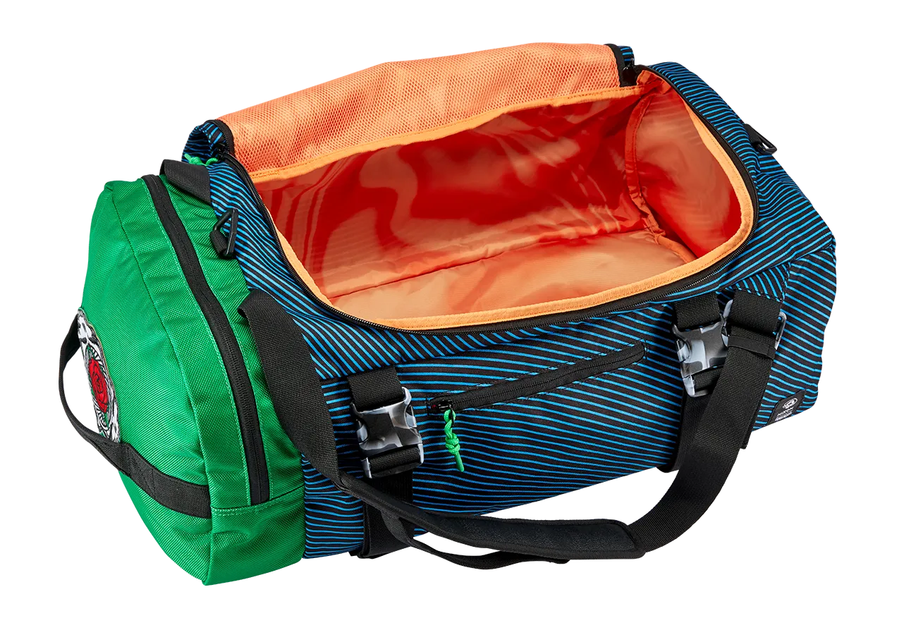 Grateful Dead Escape Duffel 45L - Black / Blue / Green