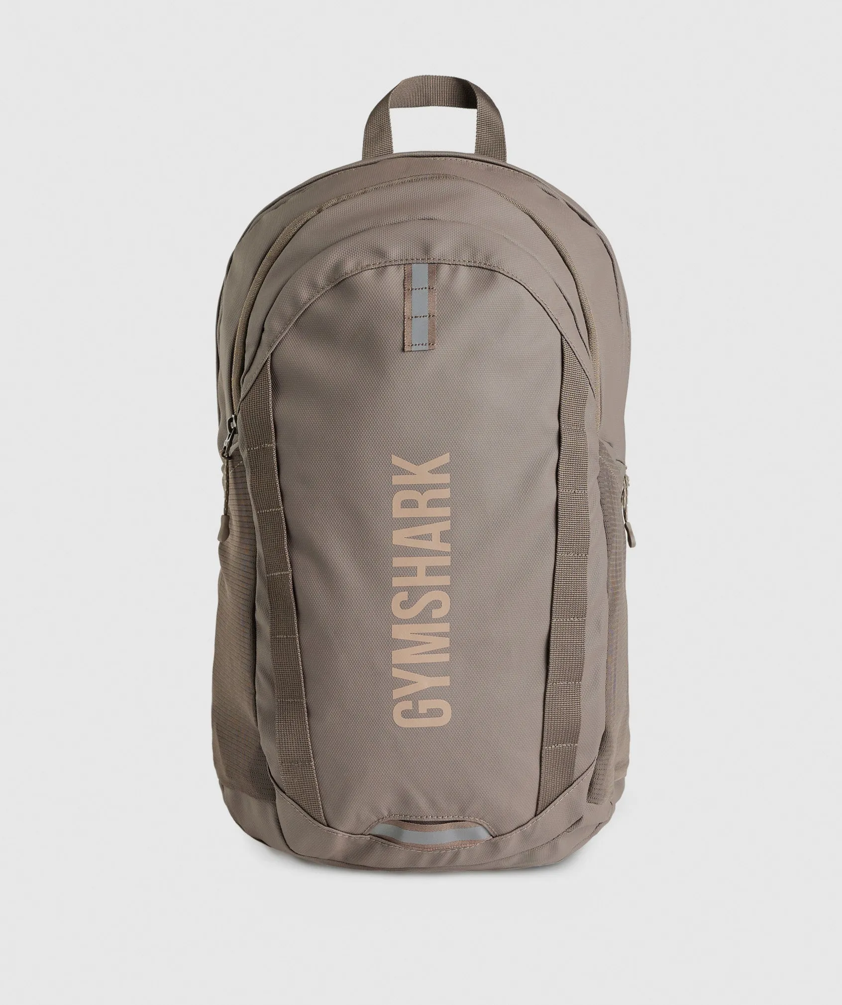 Gymshark Coated Pursuit Backpack - Camo Brown/ Cement Brown