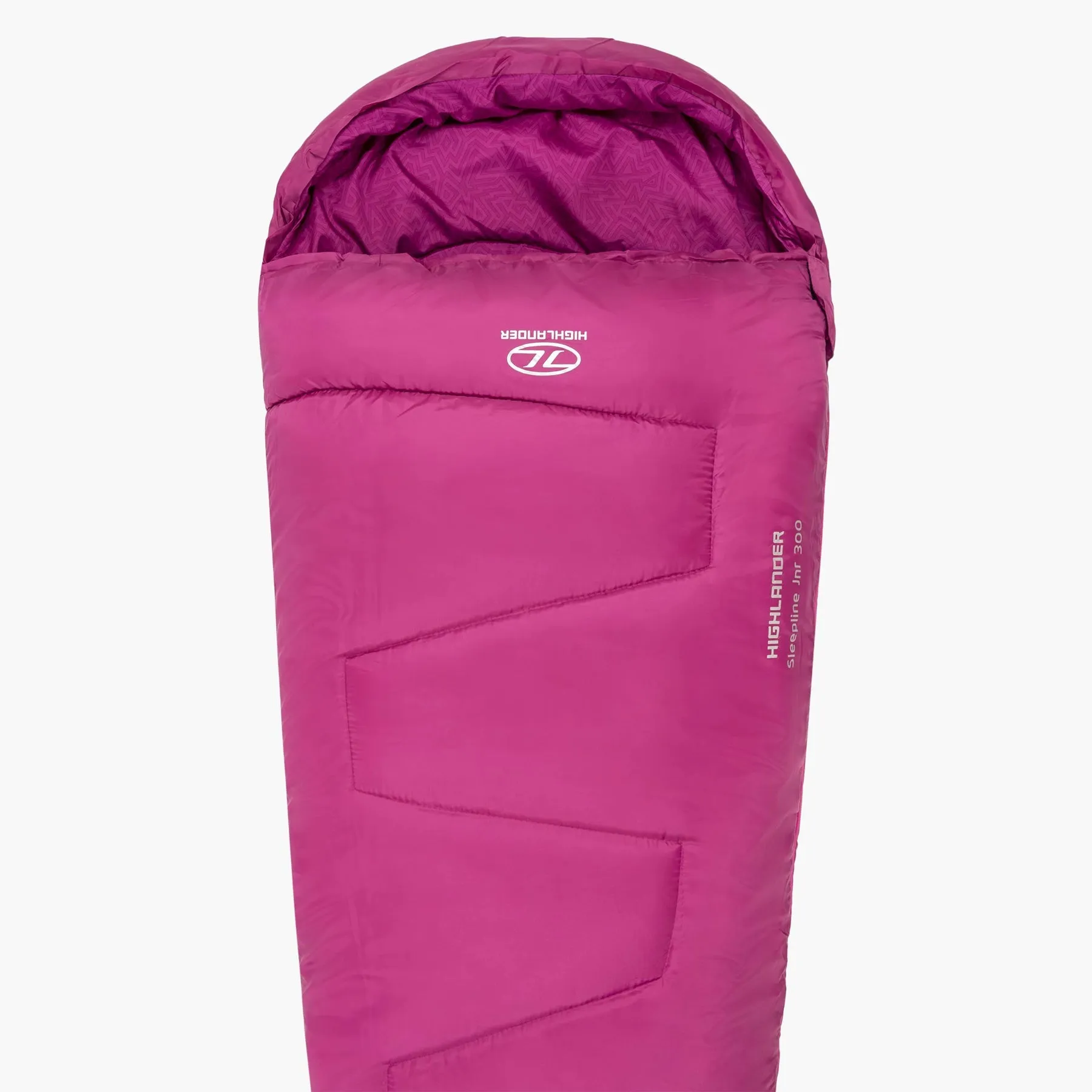 Highlander Sleepline 300 Kids Mummy Sleeping Bag Pink