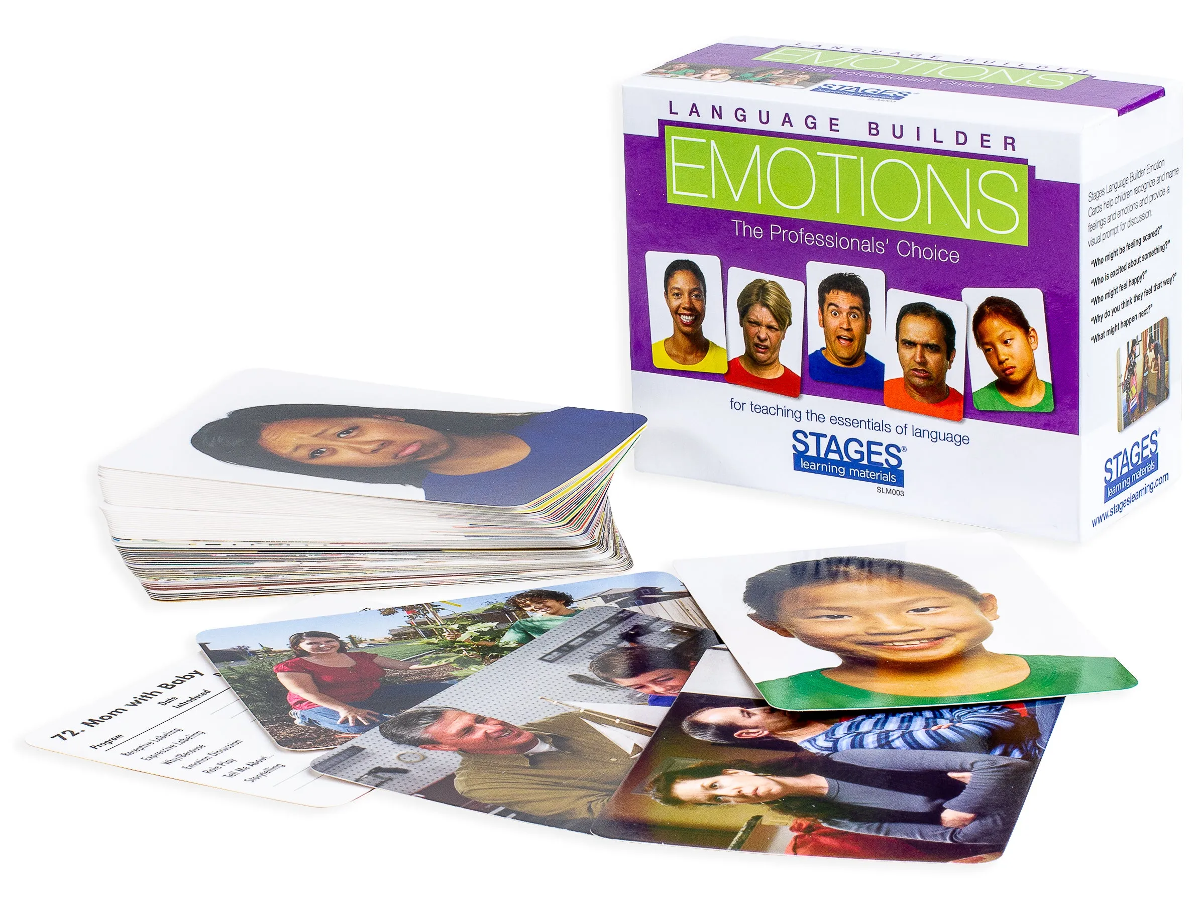 Language Builder Photo Emotion Cards