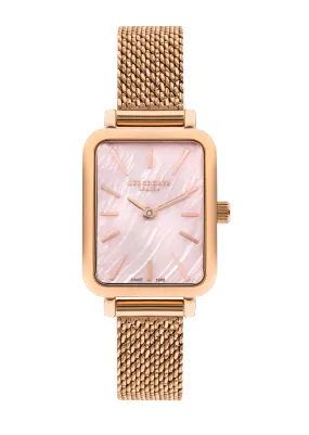 Lee Cooper LC07815.410 Women's Super Metal Rose Gold Mesh Watch