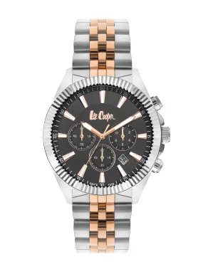 Lee Cooper LC07838.560 Gent Super Metal Silver/Rose Gold Watch