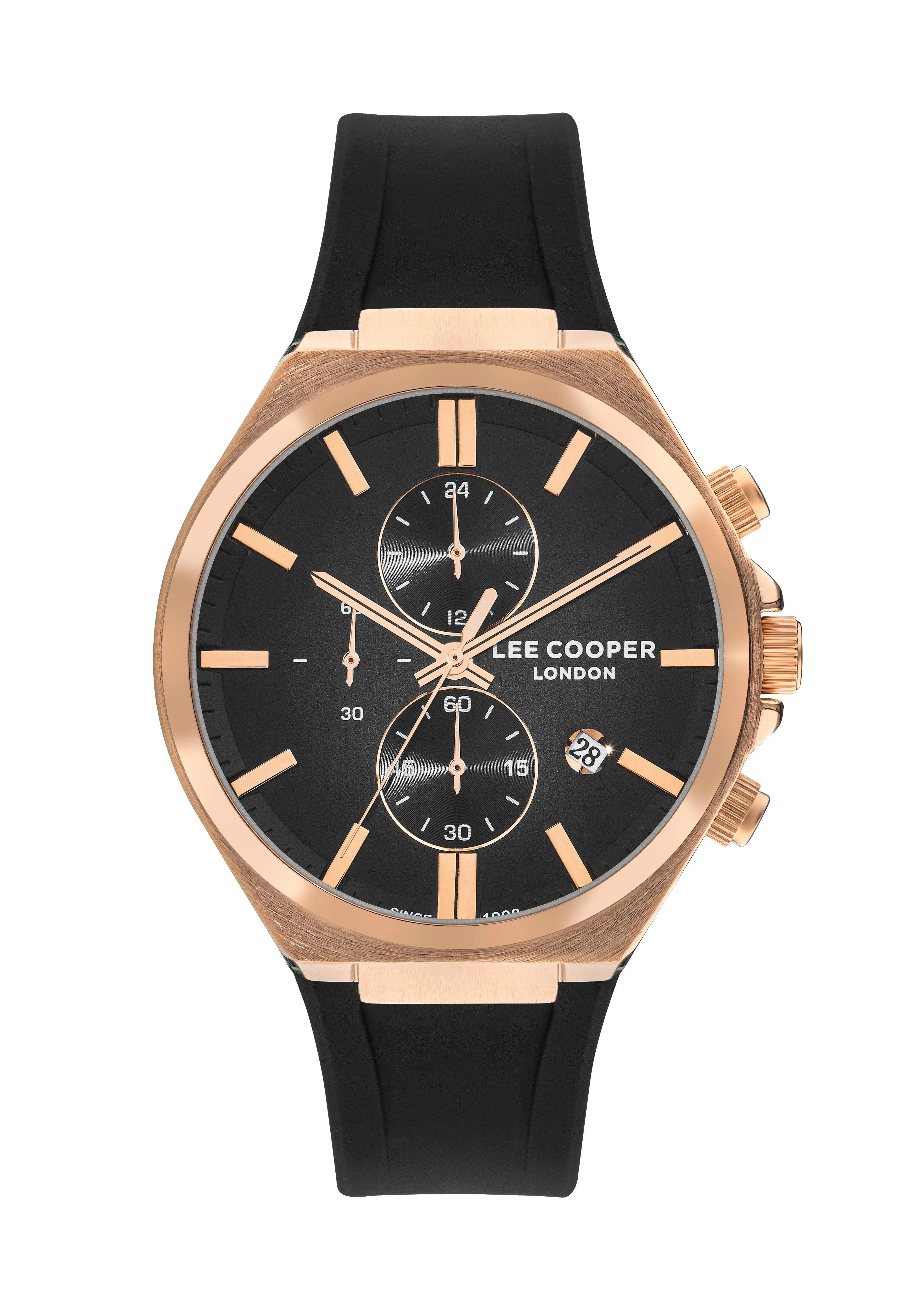 Lee Cooper LC07854.451 Men's Super Metal Rose Gold Multifunction Watch