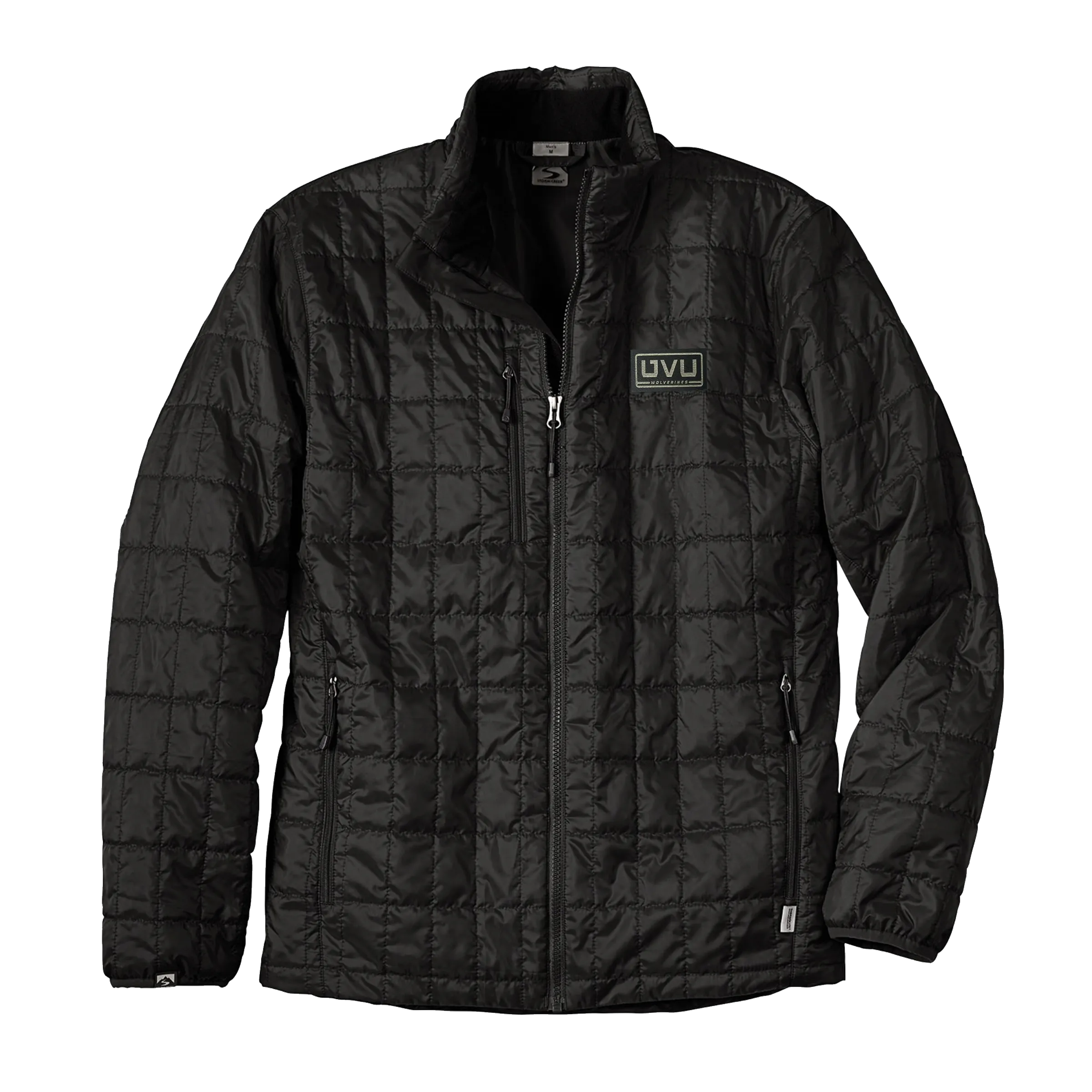 MEN’S STORM CREEK THERMOLITE TRAVELPACK JACKET- Pleather Mono Patch