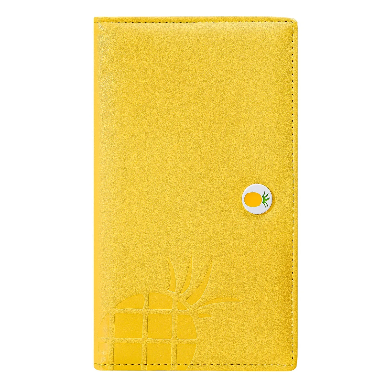 MINISO Fruit Series - Two-Fold Long Purse Wallet for Women and Girls