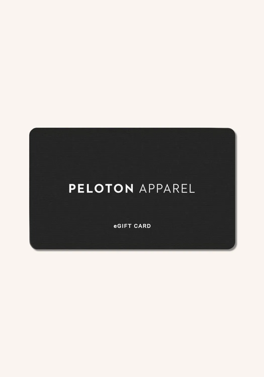 Peloton Apparel eGift Card