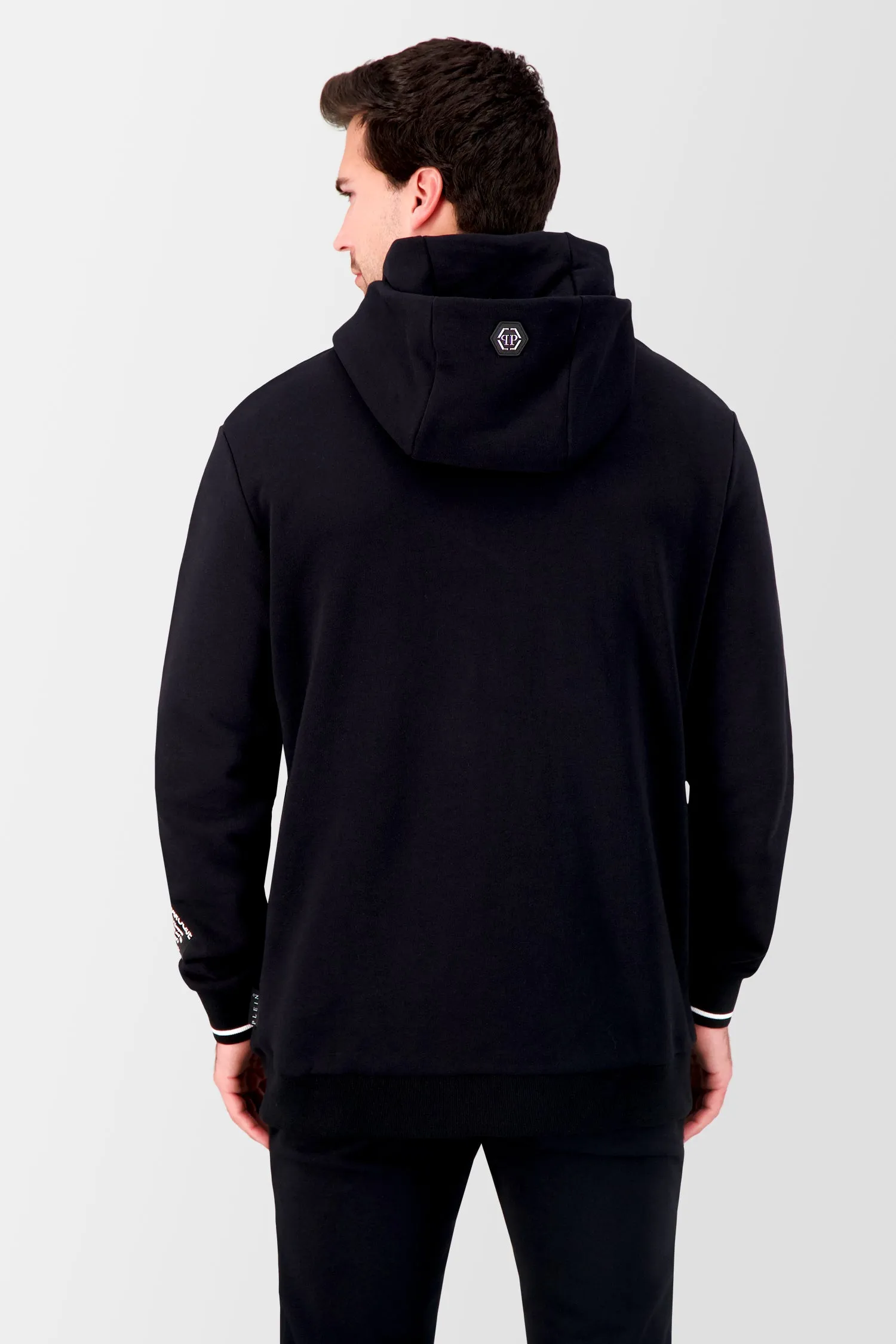 Philipp Plein Black Baroque Hoodie