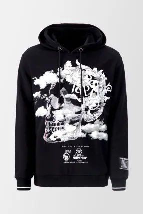 Philipp Plein Black Baroque Hoodie