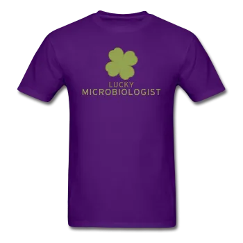 "Lucky Microbiologist" - Men's T-Shirt