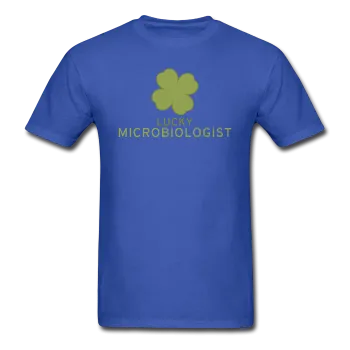 "Lucky Microbiologist" - Men's T-Shirt